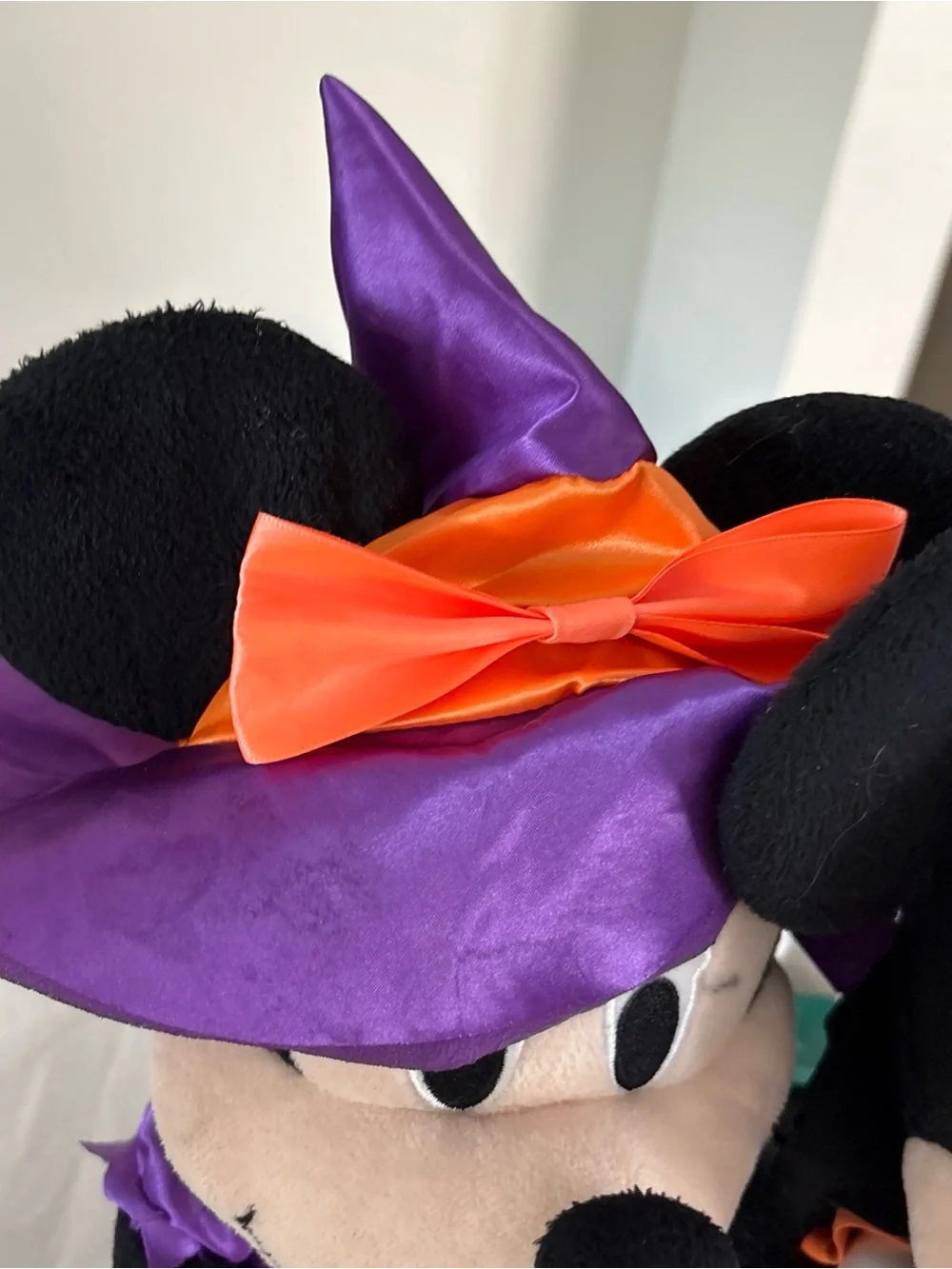 Mickey & Minnie Mouse Halloween Plush | Vampire Mickey & Witch Minnie | 18 inch
